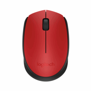 Logitech Souris sans fil M171 – Rouge (910-004641)