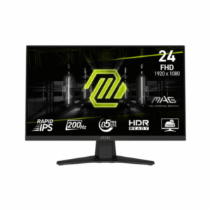 MSI Ecran PC Gamer MAG 244F 24″ – 200Hz – 0.5ms – Rapid IPS (4711377277037)