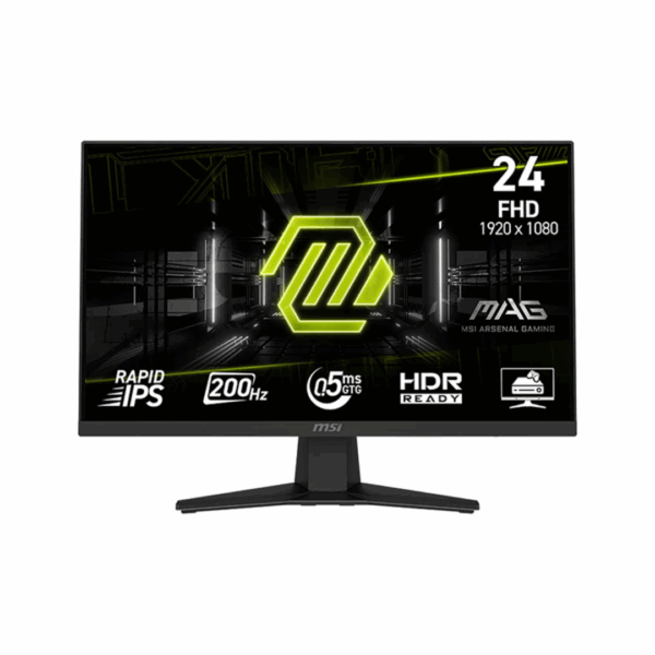 MSI Ecran PC Gamer MAG 244F 24″ – 200Hz – 0.5ms – Rapid IPS (4711377277037) 1 MSI Ecran PC Gamer MAG 244F 24″ – 200Hz – 0.5ms – Rapid IPS (4711377277037)