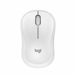 Logitech Souris sans fil M240 Silent – Blanc (910-007120)