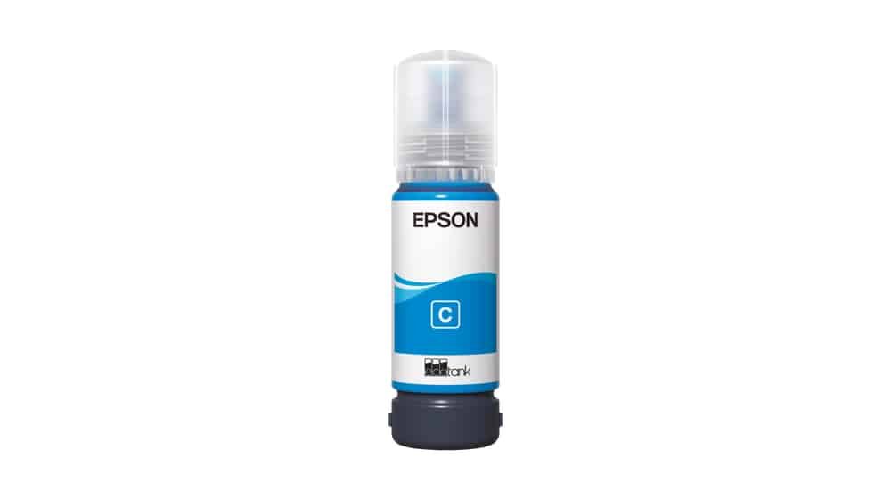 Epson 108 Cyan – Bouteille d’encre EcoTank d’origine 1 Epson 108 Cyan – Bouteille d’encre EcoTank d’origine