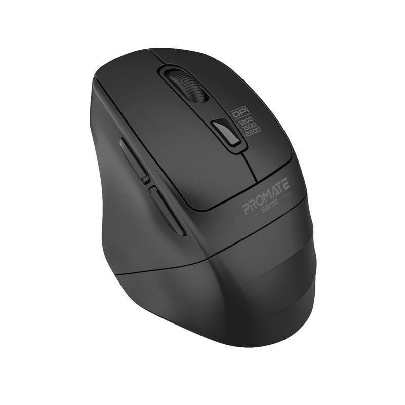 Souris sans fil ergonomique 2,4 GHz 2200 DPI à clic silencieux 1 Souris sans fil ergonomique 2,4 GHz 2200 DPI à clic silencieux