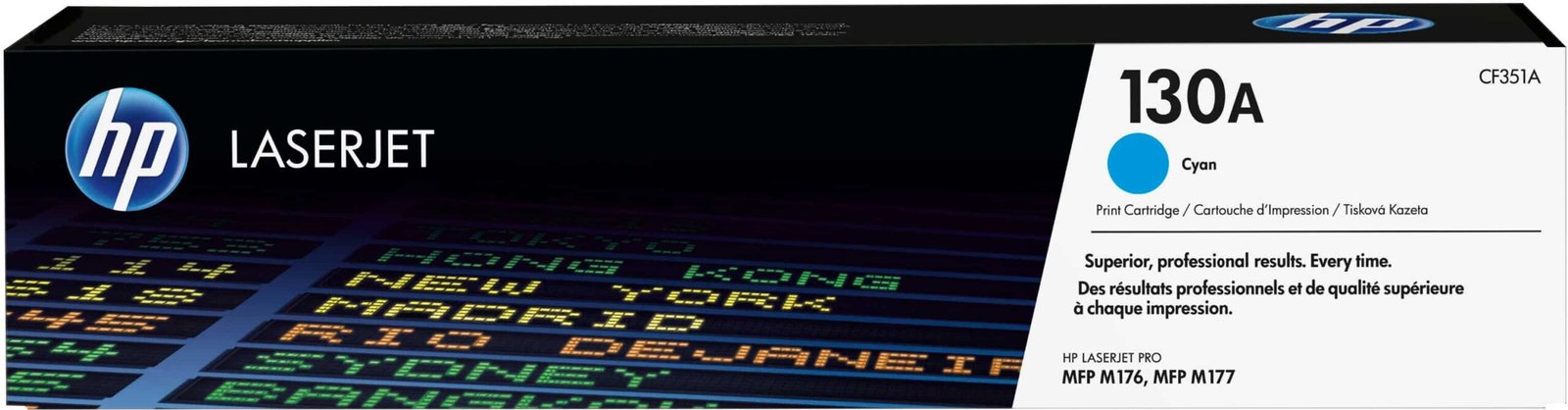 Toner LaserJet HP 130A – Cyan (CF351A) 1 Toner LaserJet HP 130A – Cyan (CF351A)