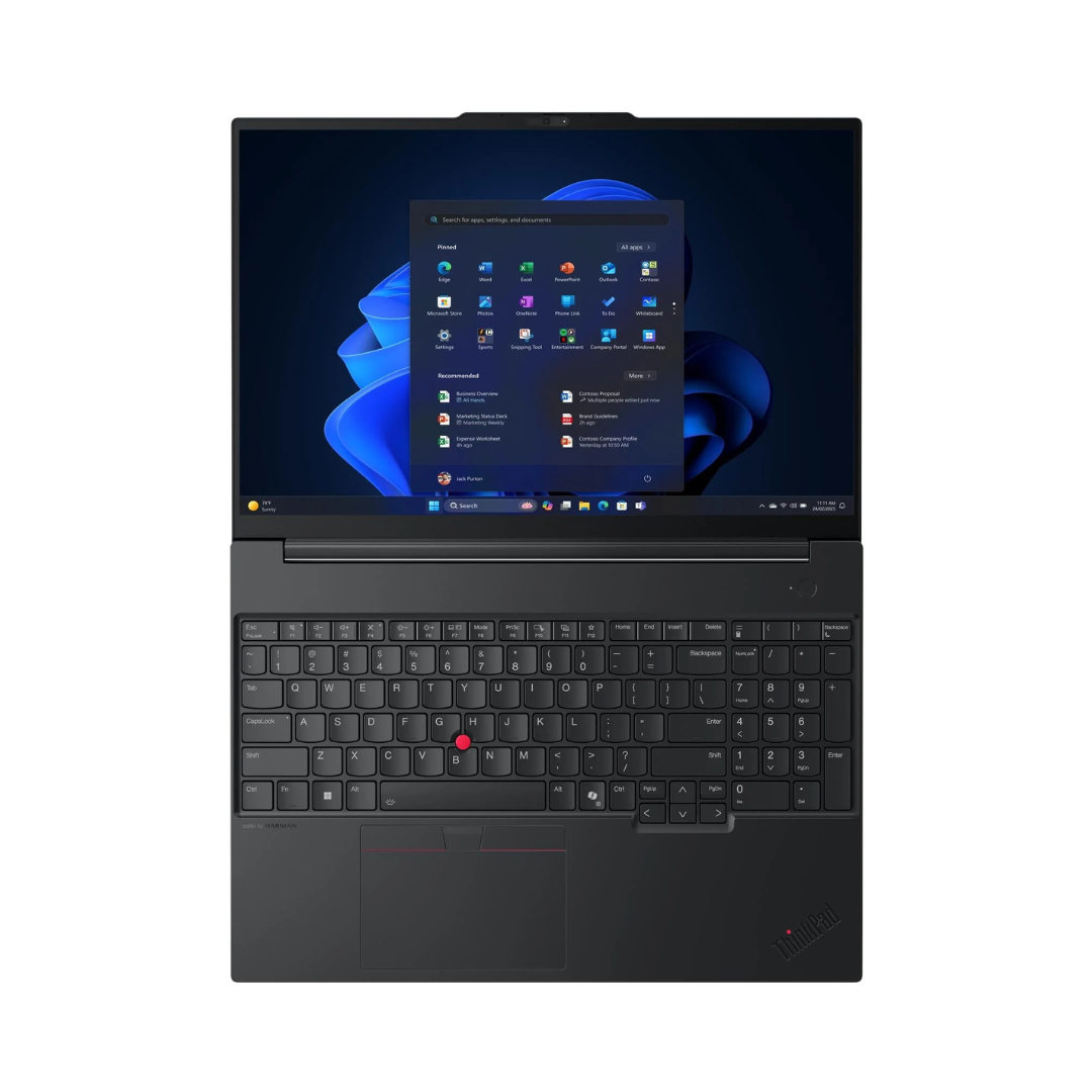 Ordinateur Portable Lenovo Thinkpad E16 Gen 3 Intel Core Ultra 5 225U 16GB DDR5-5600, 512GB SSD + Sacoche Lenovo (21SR001MFE) 6 Ordinateur Portable Lenovo Thinkpad E16 Gen 3 Intel Core Ultra 5 225U 16GB DDR5-5600, 512GB SSD + Sacoche Lenovo (21SR001MFE) – Image 6