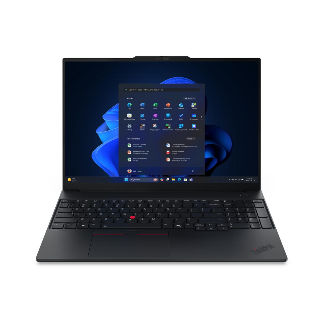 Ordinateur Portable Lenovo Thinkpad E16 Gen 3 Intel Core Ultra 5 225U 16GB DDR5-5600, 512GB SSD + Sacoche Lenovo (21SR001MFE) 2 Ordinateur Portable Lenovo Thinkpad E16 Gen 3 Intel Core Ultra 5 225U 16GB DDR5-5600, 512GB SSD + Sacoche Lenovo (21SR001MFE) – Image 2