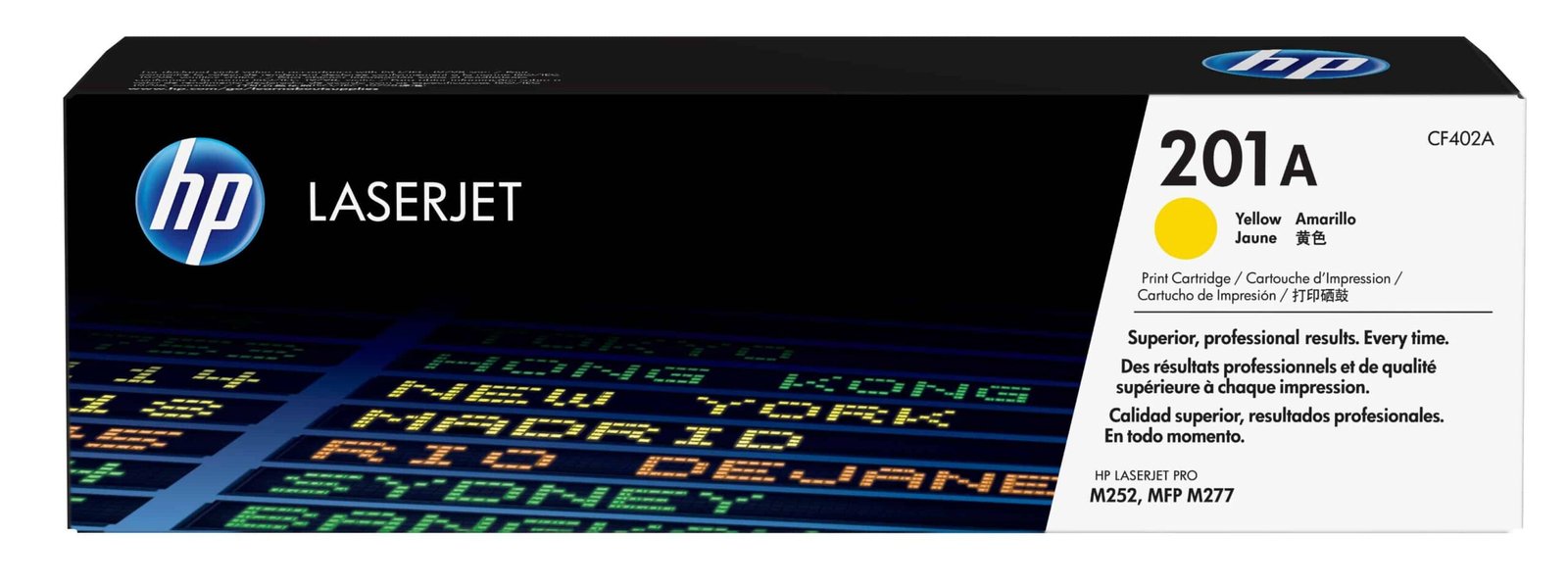 Toner HP LaserJet d’origine – 201A YELLOW (CF402A) 1 Toner HP LaserJet d’origine – 201A YELLOW (CF402A)