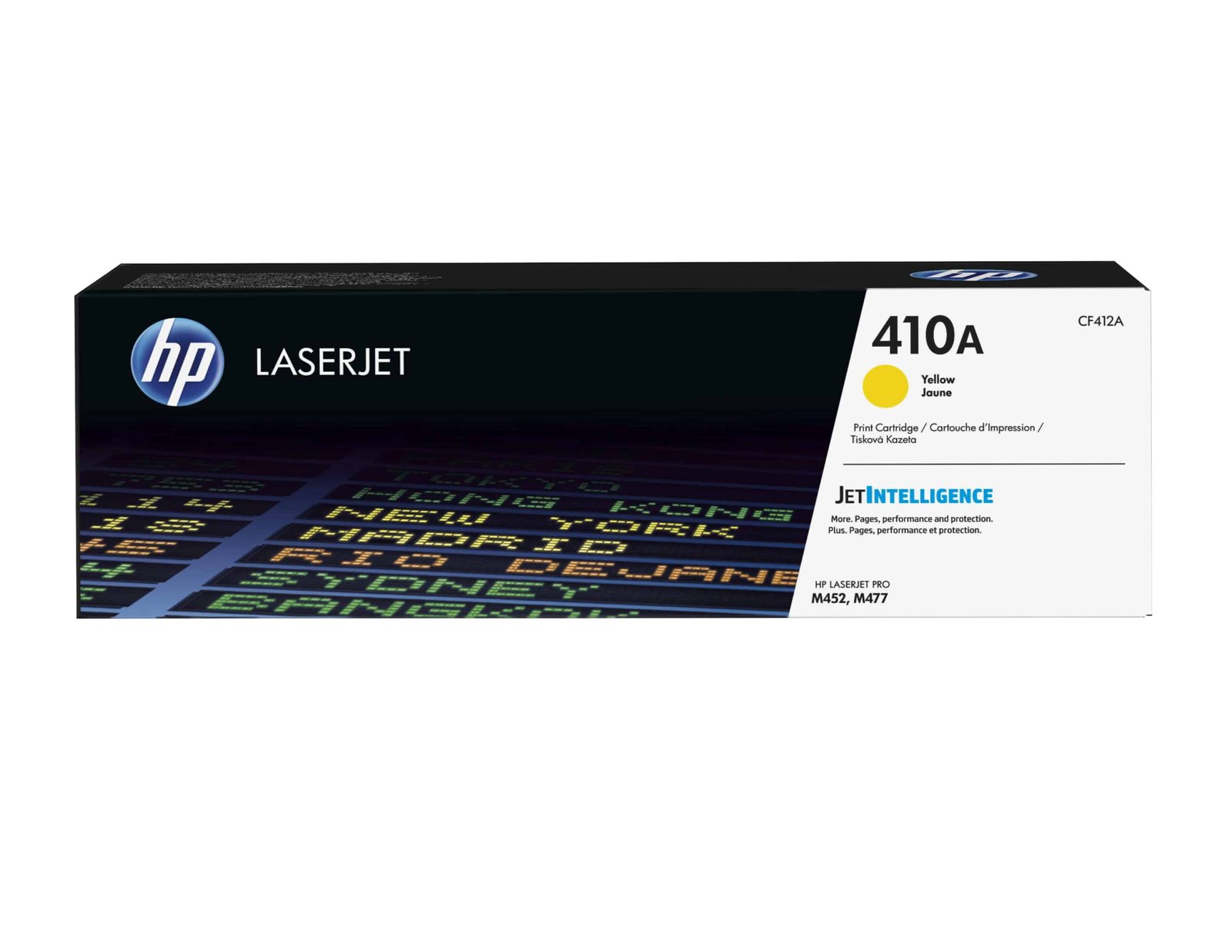 Toner HP LaserJet d’origine – 410A JAUNE (CF412A) 1 Toner HP LaserJet d’origine – 410A JAUNE (CF412A)