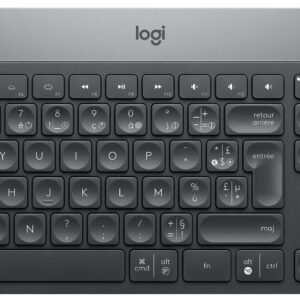 Logitech Clavier sans fil Craft Multidispositif- Français (AZERTY) (920-008497)