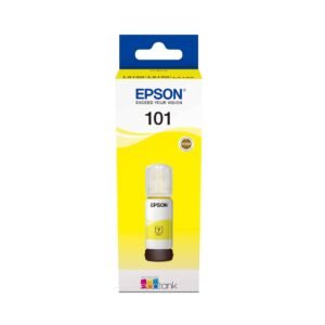 Epson 101 Jaune – Bouteille d’encre Epson EcoTank d’origine (C13T03V44A)