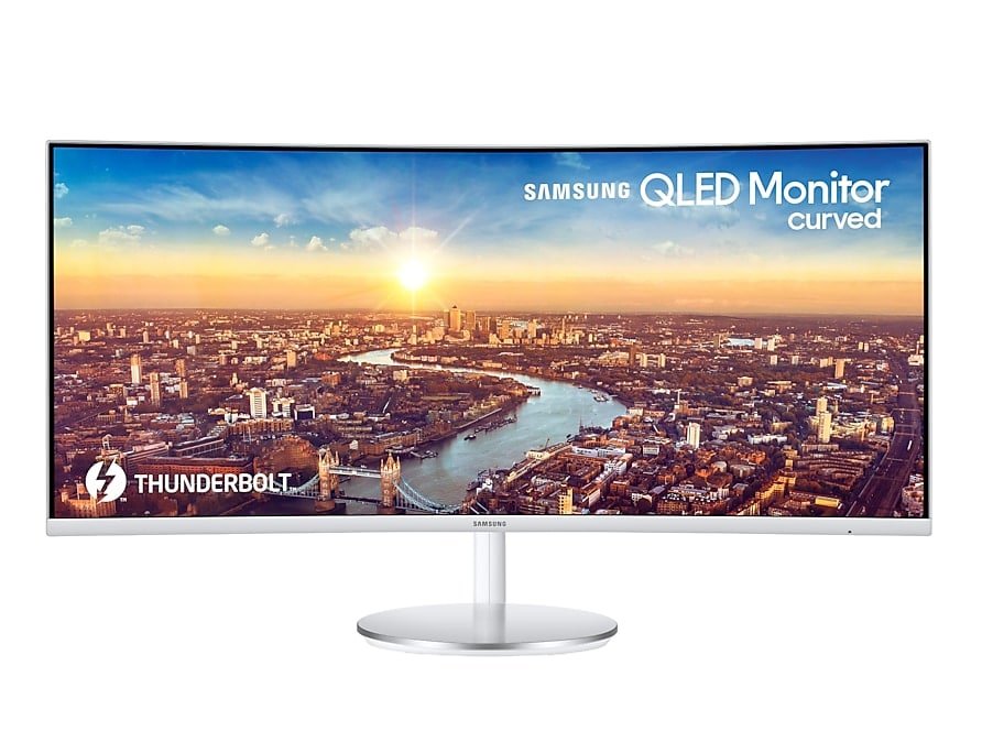 Moniteur Samsung 34″ QLED – 4K C34J791WTR (LC34J791WTMXZN) 2 Moniteur Samsung 34″ QLED – 4K C34J791WTR (LC34J791WTMXZN) – Image 2