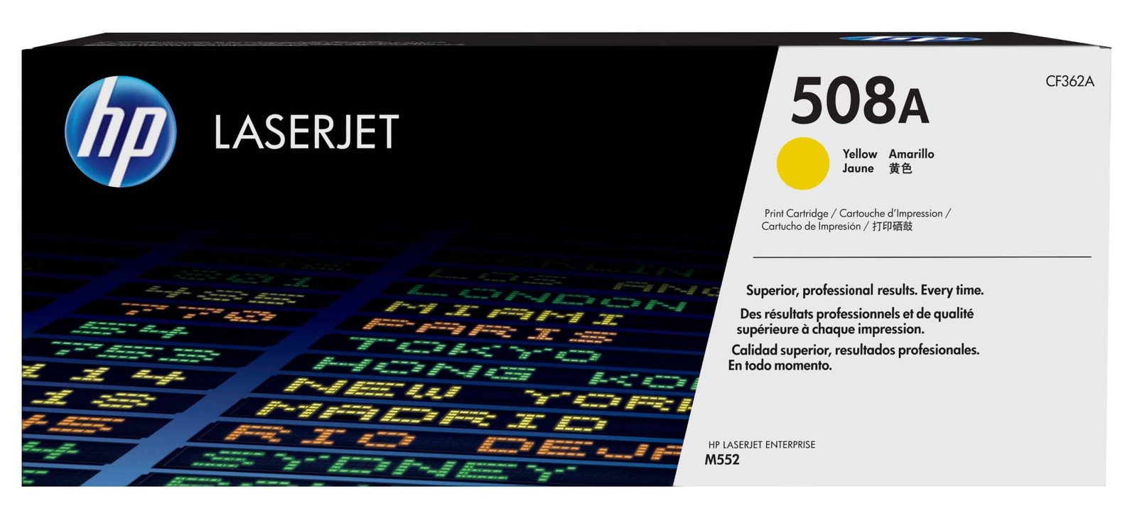 Toner HP LaserJet d’origine – 508A YELLOW (CF362A) 1 Toner HP LaserJet d’origine – 508A YELLOW (CF362A)
