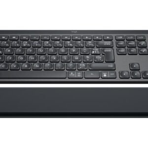 Logitech Clavier sans fil MX Keys Plus Bluetooth – Graphite (920-009406)