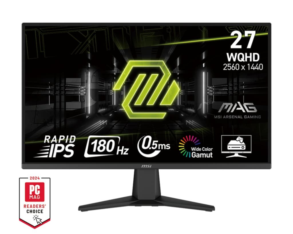 Moniteur Gamer MSI MAG 275QF 27″ 180Hz IPS 2K (4711377204897) 1 Moniteur Gamer MSI MAG 275QF 27″ 180Hz IPS 2K (4711377204897)