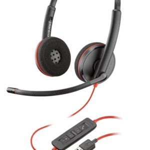 Casque avec fil Poly Blackwire C3220 (209745-201)