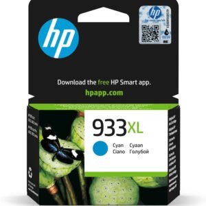 Cartouche d’encre grande capacité – HP 933XL CYAN (CN054AE)
