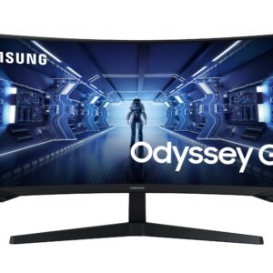 Samsung Odyssey G5 – Moniteur incurvé 34″ Ultra WQHD (LC34G55TWWMXZN)