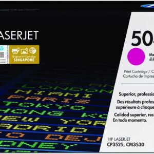 Toner HP LaserJet d’origine – 504A MAGENTA (CE253A)