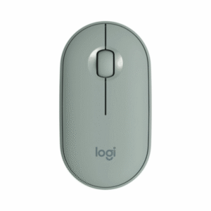 Logitech Souris sans fil Pebble M350 – Eucalyptus (910-005720)