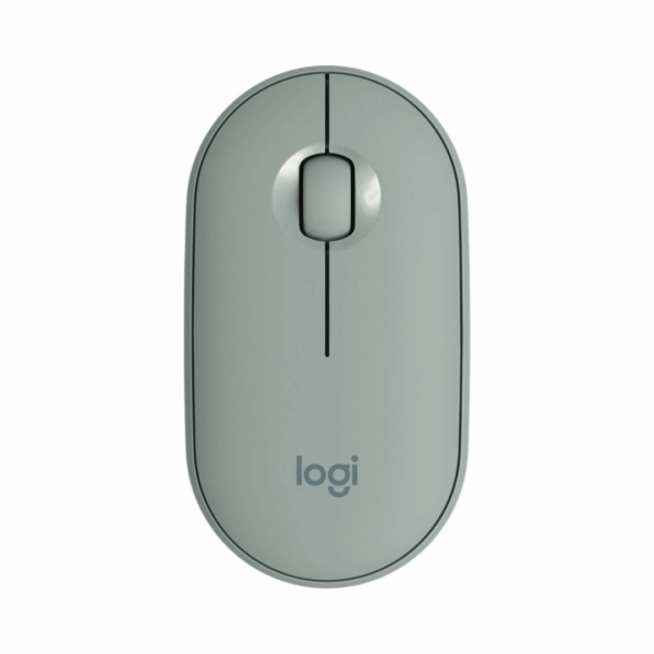 Logitech Souris sans fil Pebble M350 – Eucalyptus (910-005720) 1 Logitech Souris sans fil Pebble M350 – Eucalyptus (910-005720)