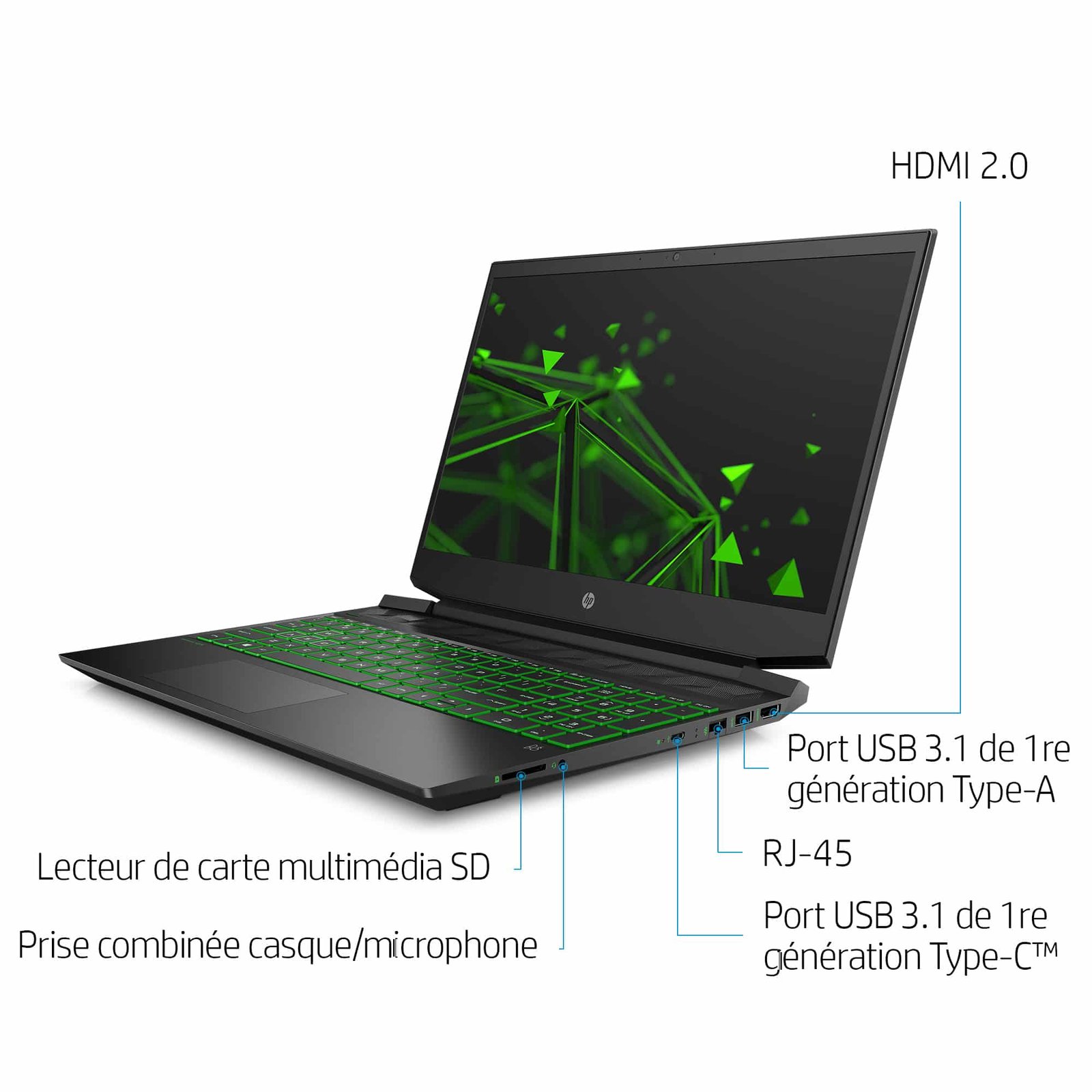 Ordinateur portable gaming HP Pavilion 15-ec2000nk (455Y0EA) 13 Ordinateur portable gaming HP Pavilion 15-ec2000nk (455Y0EA) – Image 13