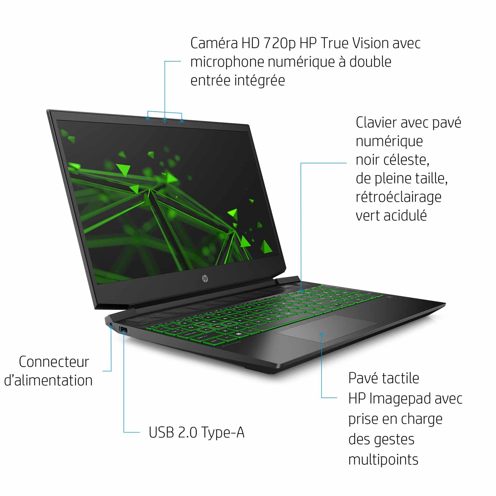 Ordinateur portable gaming HP Pavilion 15-ec2000nk (455Y0EA) 11 Ordinateur portable gaming HP Pavilion 15-ec2000nk (455Y0EA) – Image 11