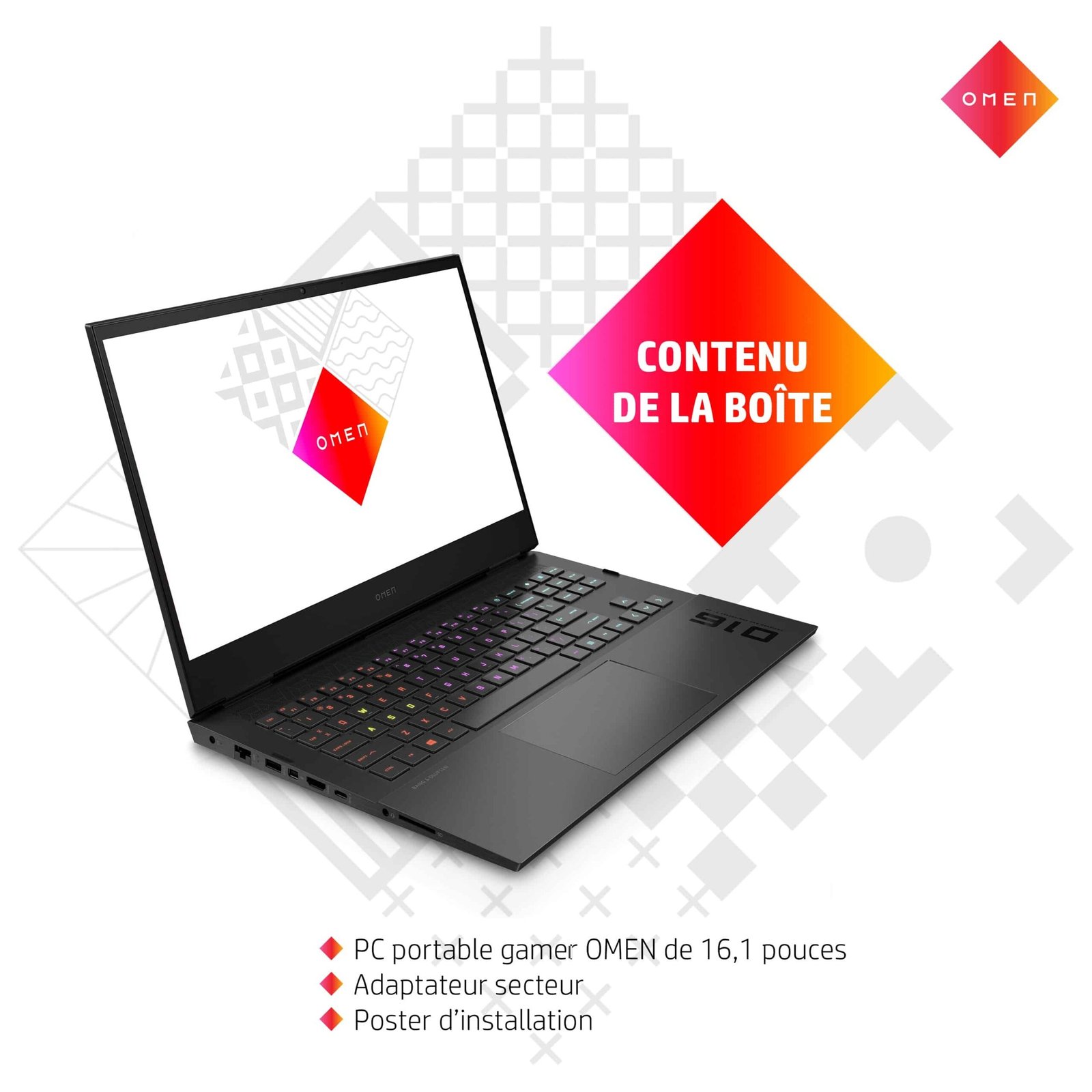 Ordinateur portable gaming HP OMEN 16-b1003nk (6D6Z1EA) 17 Ordinateur portable gaming HP OMEN 16-b1003nk (6D6Z1EA) – Image 17