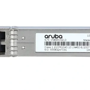 Émetteur-récepteur Aruba 1G SFP LC SX OM2 MMF 500 m (J4858D)