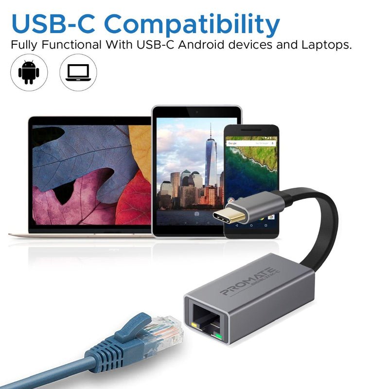 Adaptateur USB-C vers Gigabit Ethernet haute vitesse 3 Adaptateur USB-C vers Gigabit Ethernet haute vitesse – Image 3