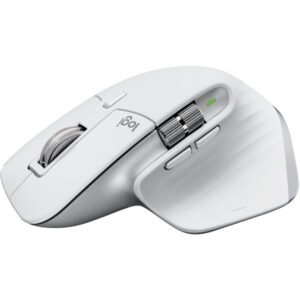 Logitech Souris Sans Fil MX Master 3S Bluetooth – Gris Pâle (910-006572)