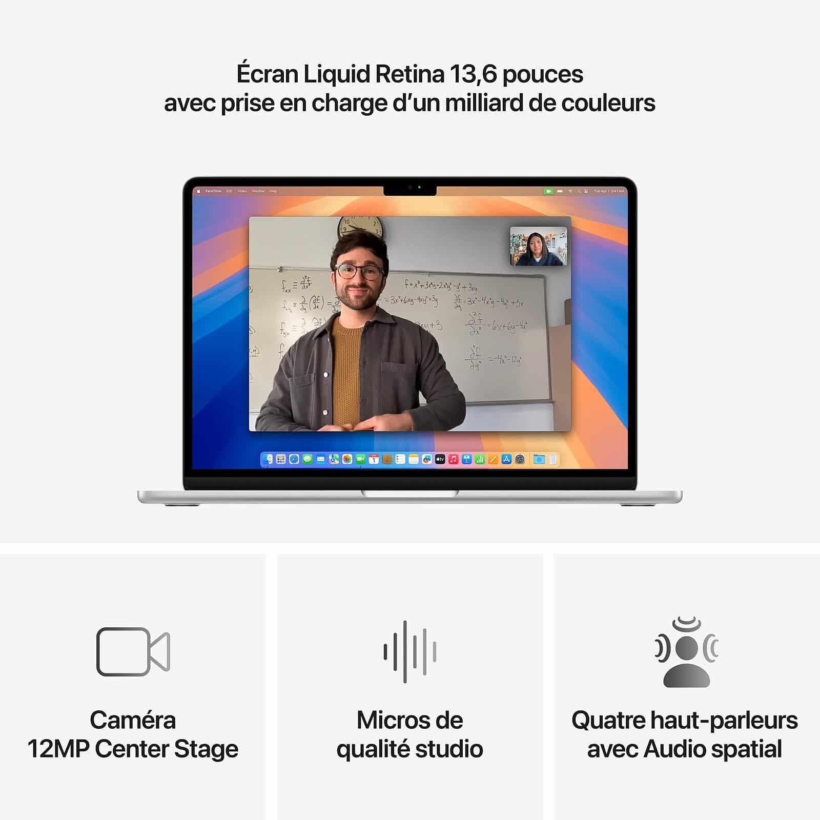 Apple MacBook Air M4 13 pouces (2025) Argent 16Go/512 Go (MW0X3FN/A) 5 Apple MacBook Air M4 13 pouces (2025) Argent 16Go/512 Go (MW0X3FN/A) – Image 5