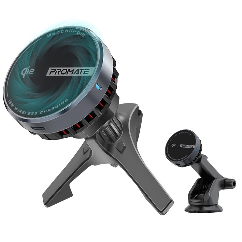 Support chargeur sans fil smartphone 15 W certifié Qi2 1 Support chargeur sans fil smartphone 15 W certifié Qi2