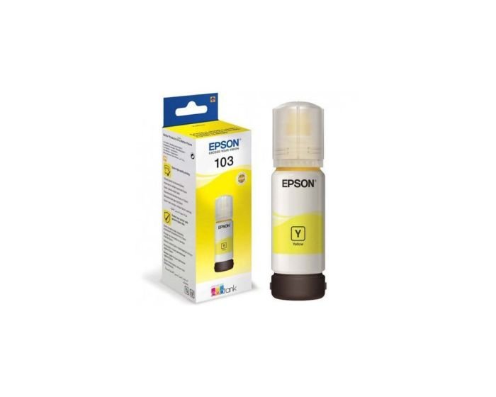 Epson 103 Jaune – Bouteille d’encre Epson EcoTank d’origine (C13T00S44A) 1 Epson 103 Jaune – Bouteille d’encre Epson EcoTank d’origine (C13T00S44A)
