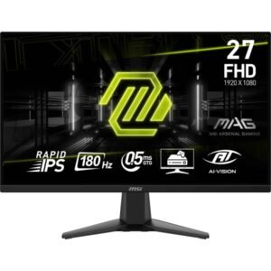 Msi MAG 275F – Moniteur 27″ Rapid IPS 180Hz Full HD (4711377193221)