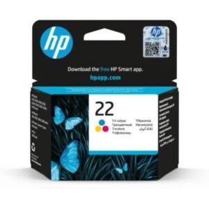 HP 22 trois couleurs – Cartouche d’encre HP d’origine (C9352AE)