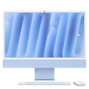 Apple Imac M4 2024 24″ 16 Go 256 Go Bleu Mwv13fn A