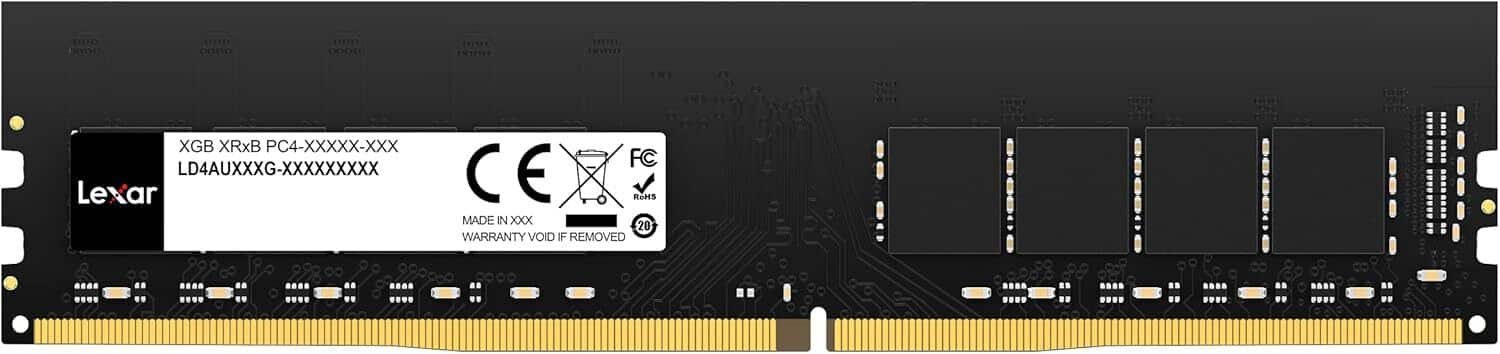 Barrette mémoire RAM Lexar –32 GB DDR4 – SO-DIMM (LD4AS032G-B3200GSST) 1 Barrette mémoire RAM Lexar –32 GB DDR4 – SO-DIMM (LD4AS032G-B3200GSST)