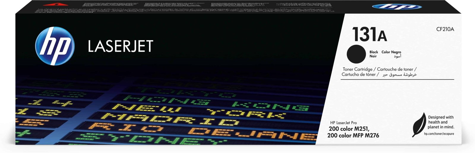 Toner HP LaserJet d’origine – 131A Noir (CF210A) 1 Toner HP LaserJet d’origine – 131A Noir (CF210A)