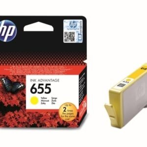 Cartouche d’encre grande capacité – HP 655 YELLOW (CZ112AE)