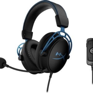 Casque Avec Fil Gamer Hyperx Cloud Alpha S Bleu 4p5l3aa