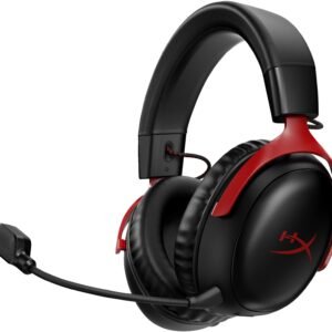 Casque Gamer Sans Fil Hyperx Cloud Iii Noir Rouge 77z46aa