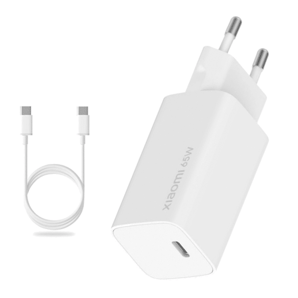 Chargeur Original Xiaomi Mi 65W Fast Charger with GaN Tech Type-C 1 Chargeur Original Xiaomi Mi 65w Fast Charger With Gan Tech Type C
