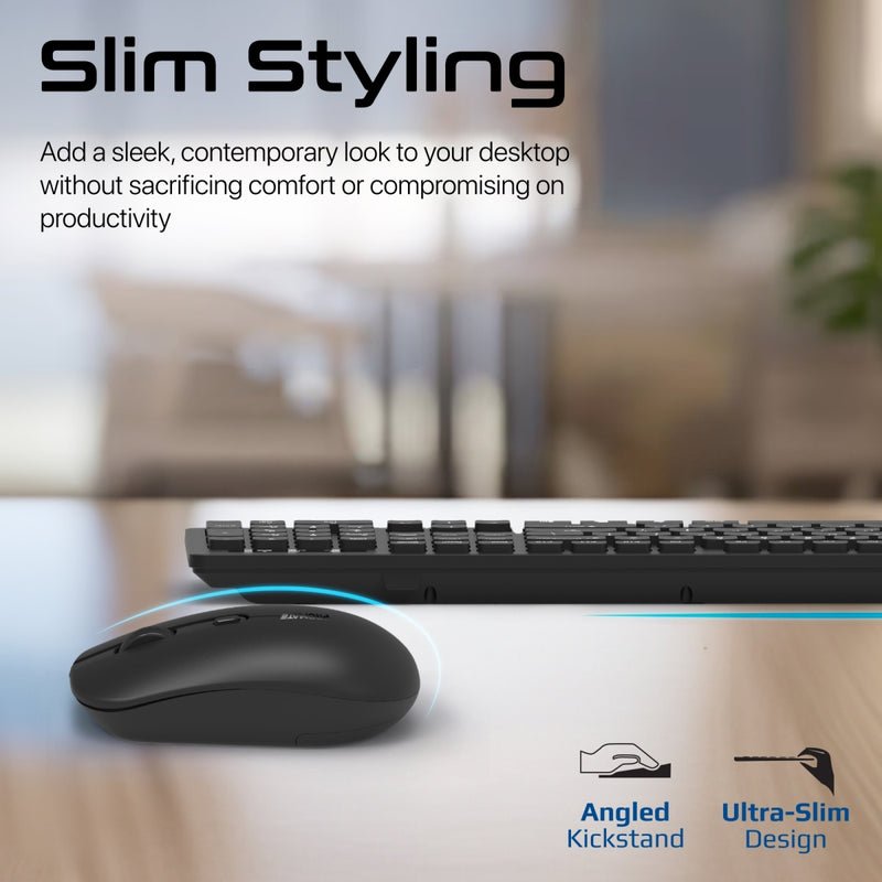 Clavier et souris sans fil pleine taille Sleek Profile 2 Clavier Et Souris Sans Fil Pleine Taille Sleek Profile 2