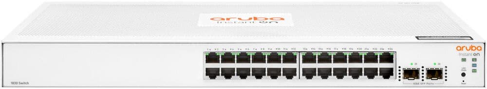 Switch Administrable Aruba Instant On 1830 24G 2SFP (JL812A) 1 Switch Administrable Aruba Instant On 1830 24G 2SFP (JL812A)