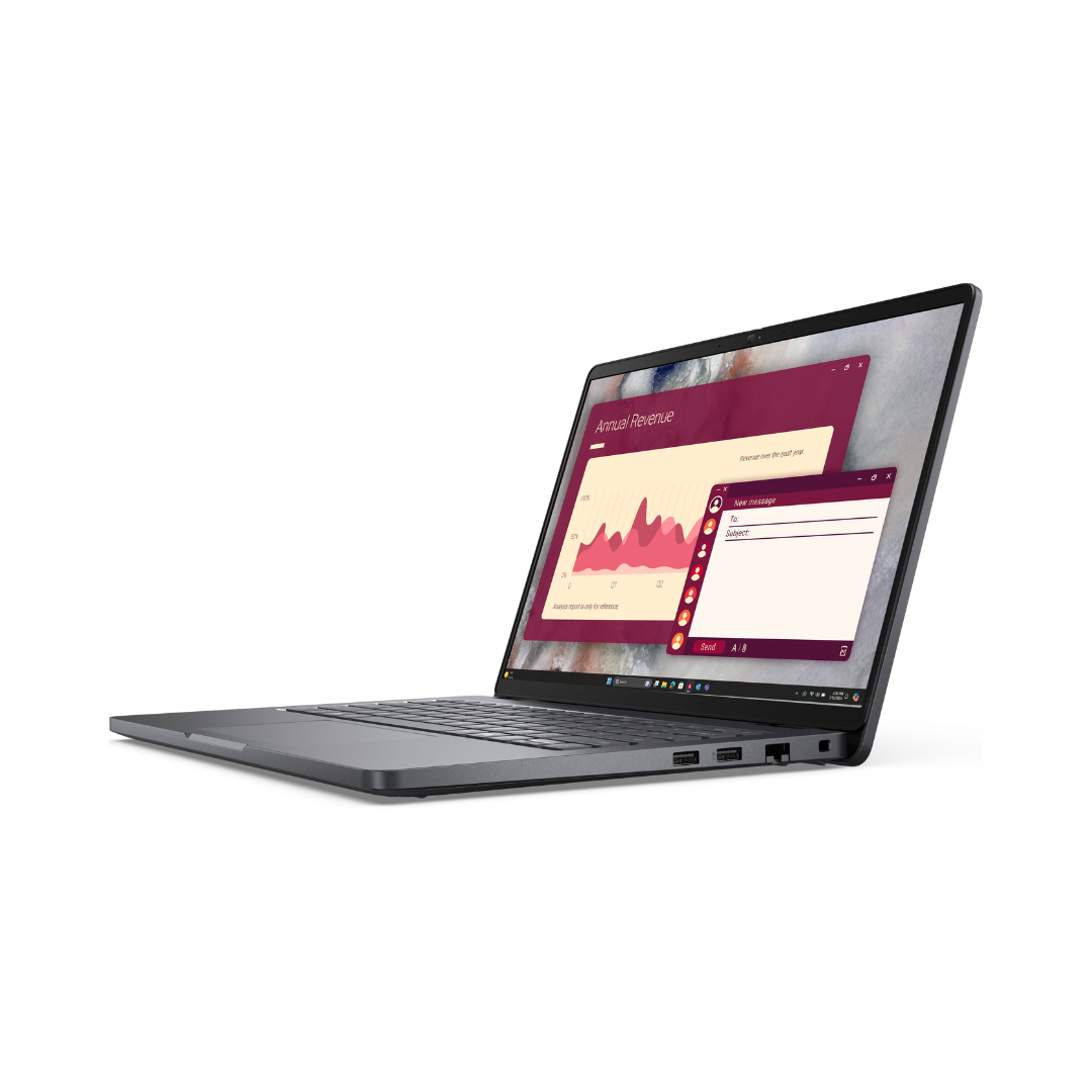 DELL Ordinateur portable Pro 14″ PC14250 – Core 5-120U – 8GO – 512GO SSD – Ubuntu – Gris – 36M (DP14-C5-FD) 3 Dell Ordinateur Portable Pro 14″ Pc14250 Core 5 120u 8go 512go Ssd Ubuntu Gris 36m Dp14 C5 Fd 3