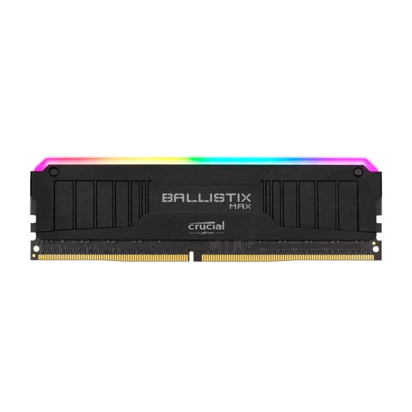 Barrette mémoire RAM Ballistix Black RGB DDR4 8 Go 3200 MHz (BALISTIX8G3200M-RGB) 1 Barrette mémoire RAM Ballistix Black RGB DDR4 8 Go 3200 MHz (BALISTIX8G3200M-RGB)