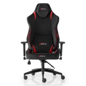 XDRIVE Anka Fabric Professionnelle Black / Red – Chaise Gamer (XD-ANK-KM-K/S) (8682076352027)