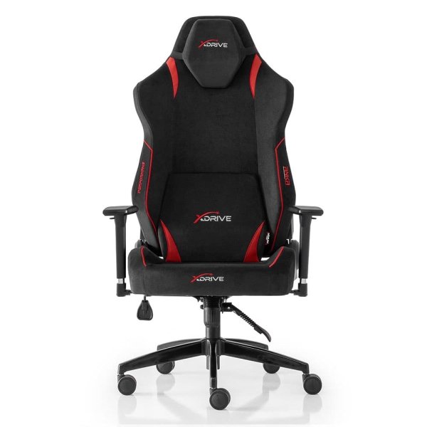 XDRIVE Anka Fabric Professionnelle Black / Red – Chaise Gamer (XD-ANK-KM-K/S) (8682076352027) 1 XDRIVE Anka Fabric Professionnelle Black / Red – Chaise Gamer (XD-ANK-KM-K/S) (8682076352027)