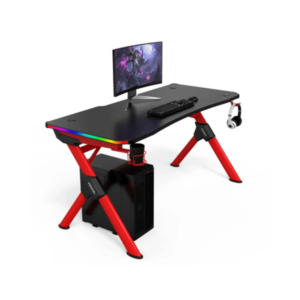 Table gamer ArmadaX Archer B1 RGB – Rouge (ArmadaX Archer B1 RGB)