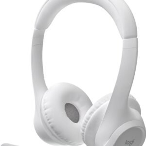 Logitech Casque Micro Zone 300 – Blanc (981-001417)