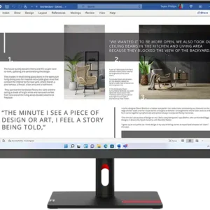 Ecran 27″ Full Hd Lenovo Thinkvision S27i 30 63dfkat4eu